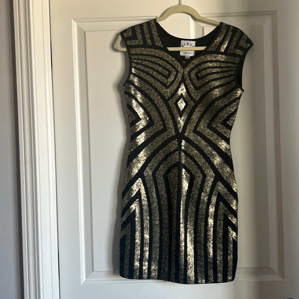 Leola Sequins Sheath Dress Size S